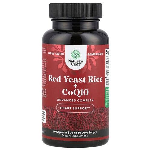 네이처스 크래프트 Nature's Craft, 홍국 + CoQ10, 캡슐 60정 상품 이미지