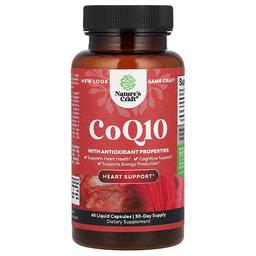 네이처스 크래프트 Nature's Craft, CoQ10, 액상 캡슐 60정(캡슐 1정당 100mg)