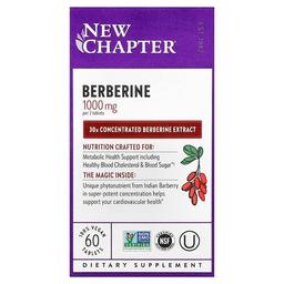 뉴챕터 New Chapter, 베르베린, 비건 정제 60정(1정당 500mg)