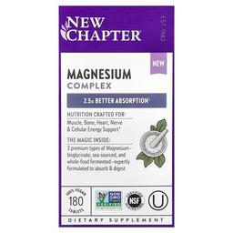 뉴챕터 New Chapter, 마그네슘 복합체, 180정(1정당 162.5mg)