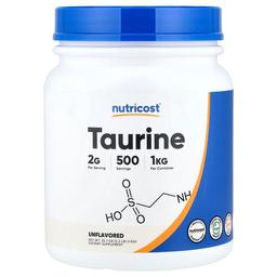 뉴트리코스트 Nutricost, 타우린, 무맛, 1kg(35.7oz)