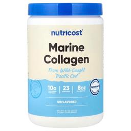 뉴트리코스트 Nutricost, 자연산 생선에서 추출한 해양 콜라겐, 무맛, 227g(8.1oz)