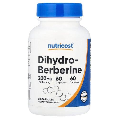 뉴트리코스트 Nutricost, 디하이드로베르베린, 200mg, 캡슐 60정 상품 이미지