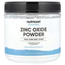 뉴트리코스트 Nutricost, 에센셜, 산화아연 분말, 500g(17.9oz)