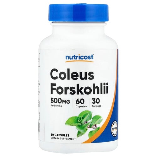 뉴트리코스트 Nutricost, 포스콜리, 캡슐 60정(캡슐 1정당 250mg) 상세 이미지