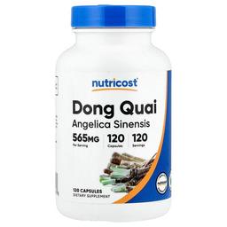 뉴트리코스트 Nutricost, 당귀, 565mg, 캡슐 120정
