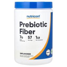 뉴트리코스트 Nutricost, 프리바이오틱 섬유소, 무맛, 453g(16.2oz)