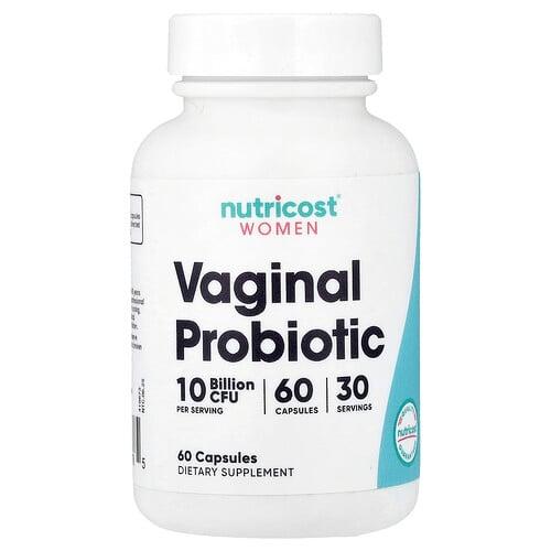 뉴트리코스트 Nutricost, 여성, 질 프로바이오틱, 캡슐 60정 상품 이미지