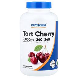 뉴트리코스트 Nutricost, 타트체리, 캡슐 240정(캡슐 1정당 300mg)