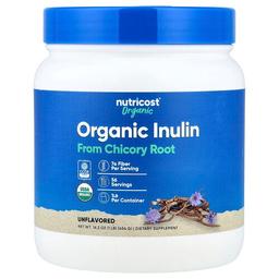 뉴트리코스트 Nutricost, 유기농 이눌린 분말, 무맛, 454g(16.2oz)