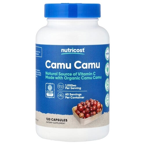 뉴트리코스트 Nutricost, 카무카무, 캡슐 120정 상세 이미지