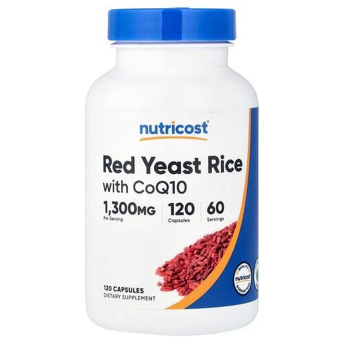 뉴트리코스트 Nutricost, CoQ10 함유 홍국, 캡슐 120정 상품 이미지