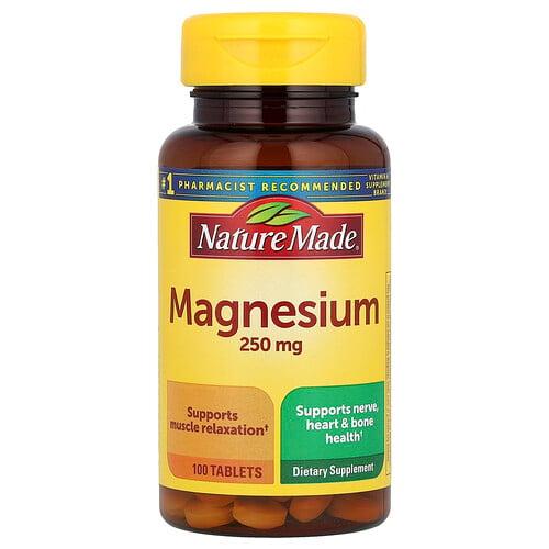 네이쳐메이드 Nature Made, 마그네슘, 250mg, 100정 상품 이미지