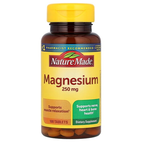 네이쳐메이드 Nature Made, 마그네슘, 250mg, 100정 상세 이미지