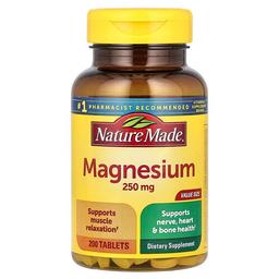 네이쳐메이드 Nature Made, 마그네슘, 250mg, 200정