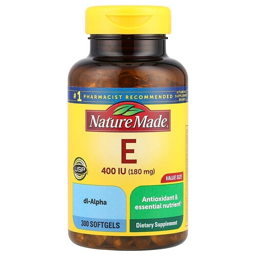 네이쳐메이드 Nature Made, 비타민E, 180mg(400IU), 소프트젤 300정 상세 이미지