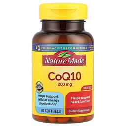 네이쳐메이드 Nature Made, CoQ10, 200mg, 소프트젤 80정