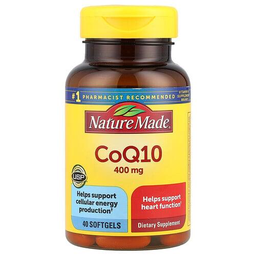 네이쳐메이드 Nature Made, CoQ10, 400mg, 소프트젤 40정 상품 이미지