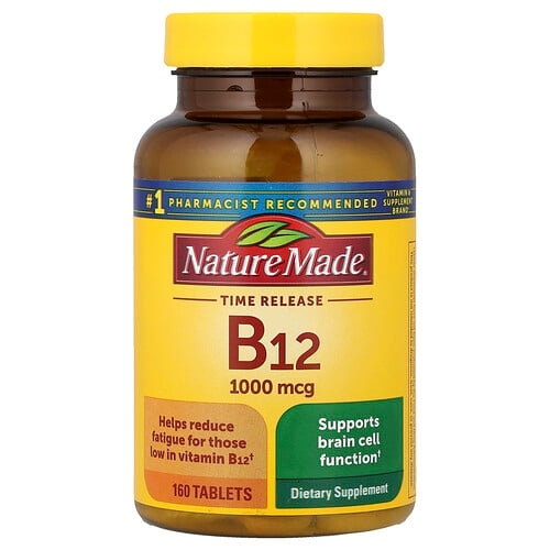 네이쳐메이드 Nature Made, B12, 서방형, 160정 상세 이미지