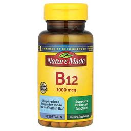 네이쳐메이드 Nature Made, 비타민B12, 1,000mcg, 소프트젤 90정