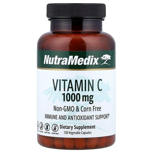 뉴트라메딕스 NutraMedix, 비타민C, 1,000mg, 베지 캡슐 120정 상품 이미지