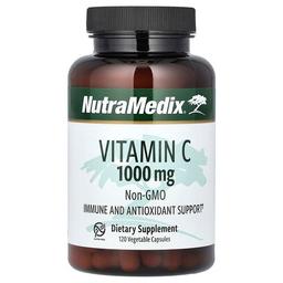 뉴트라메딕스 NutraMedix, 비타민C, 1,000mg, 베지 캡슐 120정