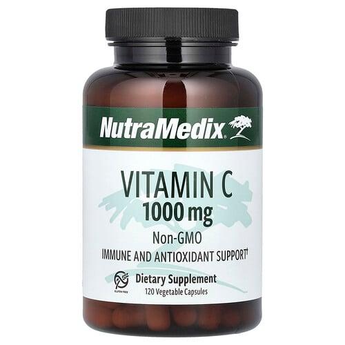 뉴트라메딕스 NutraMedix, 비타민C, 1,000mg, 베지 캡슐 120정 상품 이미지