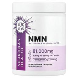 뉴로간 헬스 Neurogan Health, NMN, 900mg, 캡슐 90정, 81g(2.85oz)