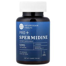 뉴로간 헬스 Neurogan Health, Pro+ 스페미딘, 캡슐 120정, 18.16g(0.6oz)