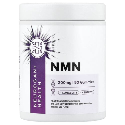 뉴로간 헬스 Neurogan Health, NMN 구미젤리, 야생 베리 맛, 구미젤리 50개(구미젤리 1개당 100mg) 상세 이미지
