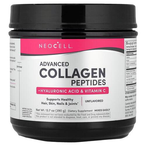 네오셀 NeoCell, 어드밴스드 콜라겐 펩타이드, 무맛, 390g(13.7oz) 상품 이미지