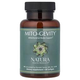 Natura Health Products, Mito-Gevity®, 소프트젤 60정