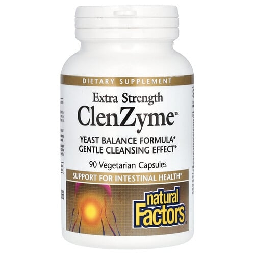 네츄럴 펙터스 Natural Factors, ClenZyme, 베지 캡슐 90정 상세 이미지