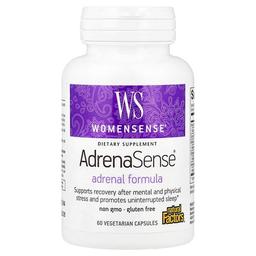 네츄럴 펙터스 Natural Factors, Women센스®, Adrena센스®, 부신 포뮬라, 베지 캡슐 60정