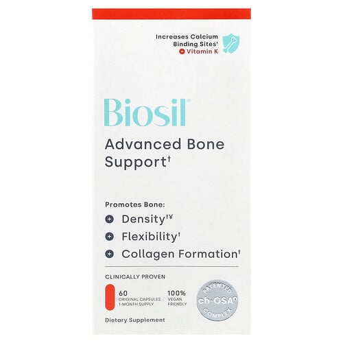 바이오실 Biosil, Bone Collagenizer® 울트라, 베지 캡슐 60정 상세 이미지