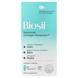 바이오실 Biosil, Advanced Collagen Generator®, 오리지널 캡슐 60정