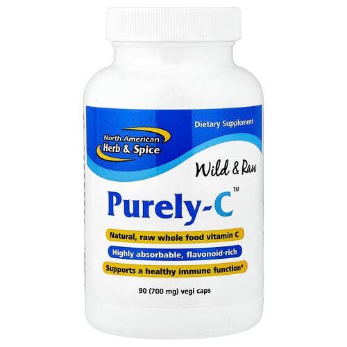 노스 아메리칸 허브 & 스파이시 North American Herb & Spice, Purely-C™, 700mg, 베지 캡슐 90정 상품 이미지