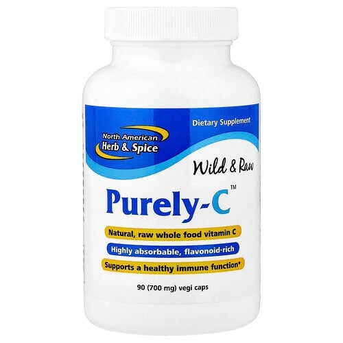 노스 아메리칸 허브 & 스파이시 North American Herb & Spice, Purely-C™, 700mg, 베지 캡슐 90정 상세 이미지