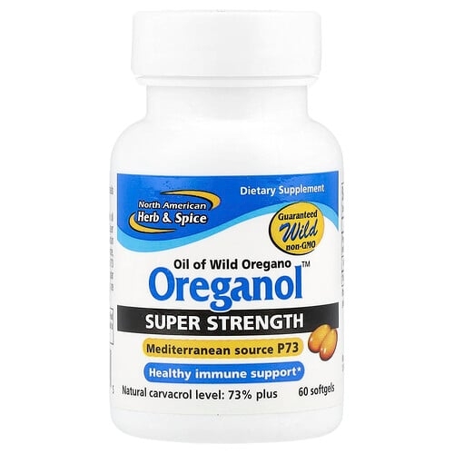 노스 아메리칸 허브 & 스파이시 North American Herb & Spice, Oreganol™, 초강력 스트렝스, 소프트젤 60정 상세 이미지