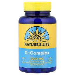 네츄럴 라이프 Nature's Life, C-복합체, 1,000mg, 100정