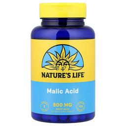 네츄럴 라이프 Nature's Life, 말산, 800mg, 베지 캡슐 100정
