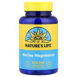 네츄럴 라이프 Nature's Life, 해양 마그네슘, 베지 캡슐 100정(캡슐 1정당 250mg)
