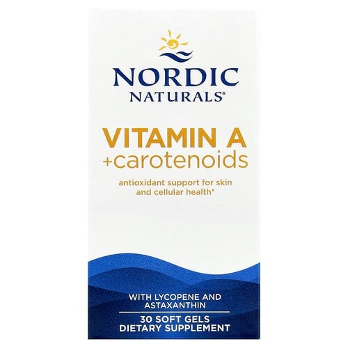 노르딕 네츄럴 프로페셔날 Nordic Naturals, 비타민A + 카로티노이드, 소프트젤 30정 상세 이미지