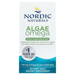 노르딕 네츄럴 프로페셔날 Nordic Naturals, 해조류 Omega, 소프트젤 60정(소프트젤 1정당 357.5mg)