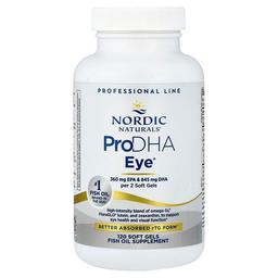 노르딕 네츄럴 프로페셔날 Nordic Naturals, ProDHA Eye®, 소프트젤 120정