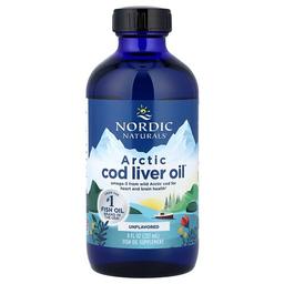 노르딕 네츄럴 프로페셔날 Nordic Naturals, Arctic Cod Liver Oil™, 무맛, 1,060mg, 237ml(8fl oz)