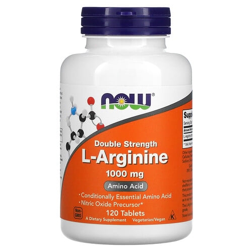 나우푸드 NOW Foods, l-아르기닌, 1,000mg, 120정 상세 이미지