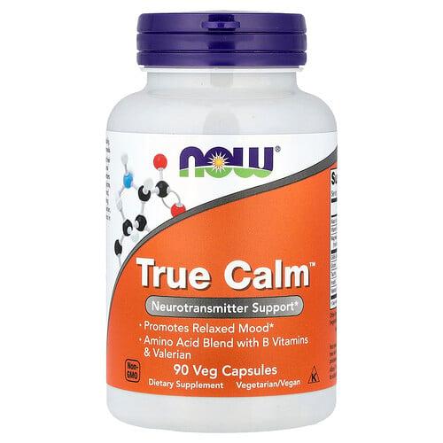 나우푸드 NOW Foods, True Calm™, 베지 캡슐 90정 상품 이미지
