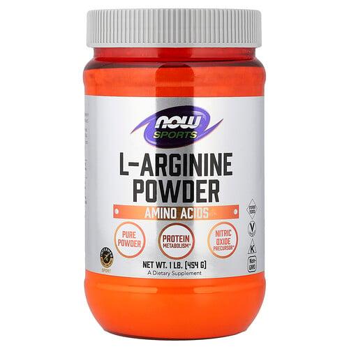 나우푸드 NOW Foods, L-아르기닌 파우더, 1 lb (454 g) 상품 이미지