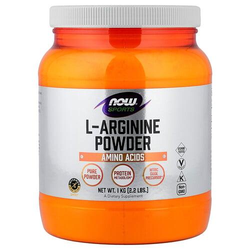 나우푸드 NOW Foods, 스포츠, L-아르기닌 분말, 1kg(2.2lbs) 상품 이미지